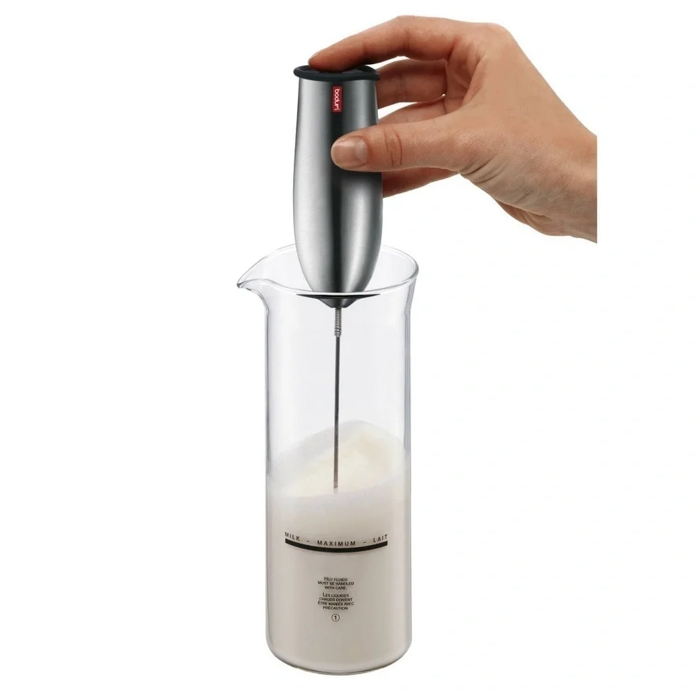 Bodum Schiuma Milk Frother - Stainless Steel
